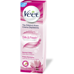 Veet Crema Depilatoria Corporal Silk&Fresh Pieles Normales